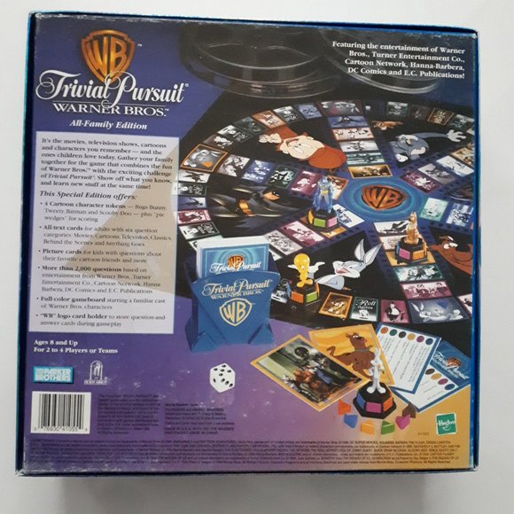 Warner Bros Trivial Pursuit All Family Edition - Picture 2 of 10